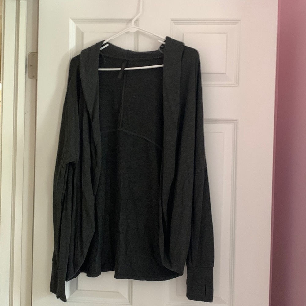 Gray Gaiam Athletic Cardigan